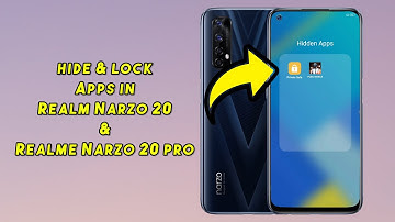 How to Hide & Lock Apps in Realme  Narzo 20 & Realme Narzo 20 Pro