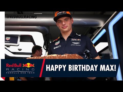 Red Bull Racing wish Max Verstappen a Happy 20th Birthday!