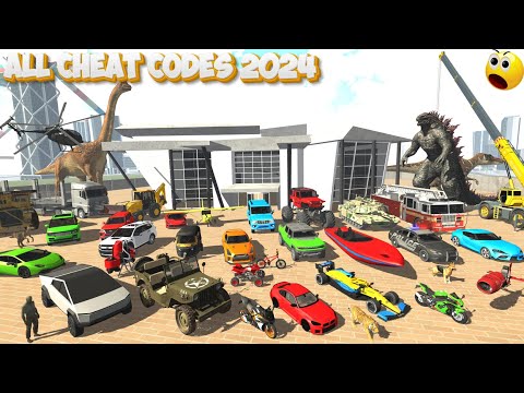 ALL NEW CHEATS CODE IN INDIAN BIKES DRIVING 3D AFTER NEW UPDATE 2024 