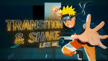 "Smooth Transition And Shake" Like ME - Alight Motion Tutorial