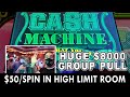 CASH MACHINE GROUP PULL FOR $8,000 AT CHOCTAW CASINO #ad