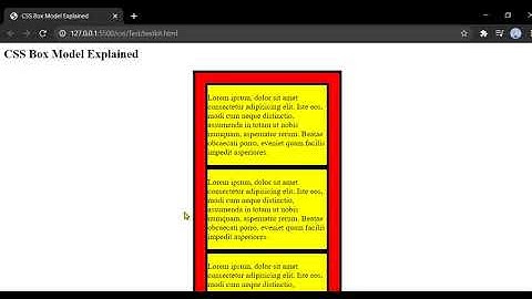 CSS alignment of content using margin, padding and align #9 CSS