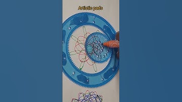 How To Spiro Art #short #spirograph #satisfying #spiroart #spirography #oddlysatisfying #relaxing
