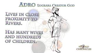 Adro Creator God of the Lugbara of Zaire and Uganada