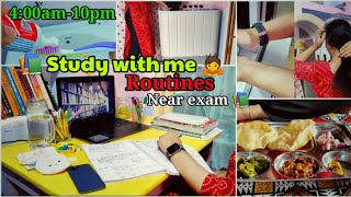 📚My study Routine near exam📚 || Study with me 🙇 || Girls study motivation👩‍🦰 || #study #motivation screenshot 4