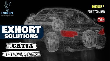 #7 POINT TOOL BAR COMMAND CATIA | CATIA V5 TUTORIAL | CATIA TUTORIAL FOR BEGINEER | CATIA TUTORIAL