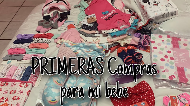 PRIMERAS COMPRAS PARA MI BEBE |HAUL MATERNIDAD