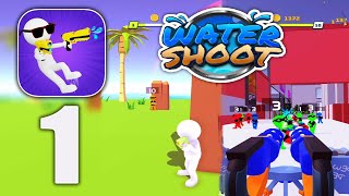 Water Shooty -  Gameplay Walkthrough Part 1 - Tutorial(Android, iOS)