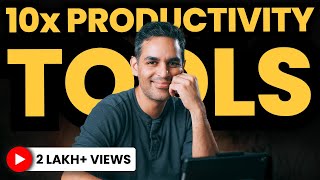 MAXIMISE your PRODUCTIVITY in 2023! | Productivity tools for 10x EFFICIENCY! | Ankur Warikoo Hindi