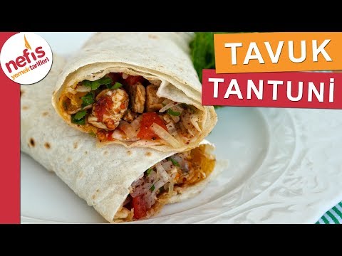 EVDE PRATİK Tavuk Tantuni Yapımı