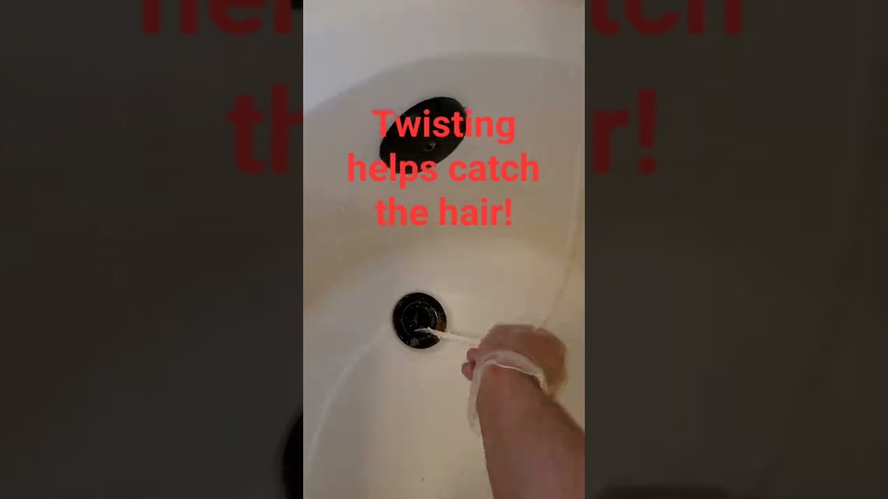 UNCLOG BATHTUB DRAIN 5 MINUTES 🛁 прочистить ванну 5 минут 🛁疏通