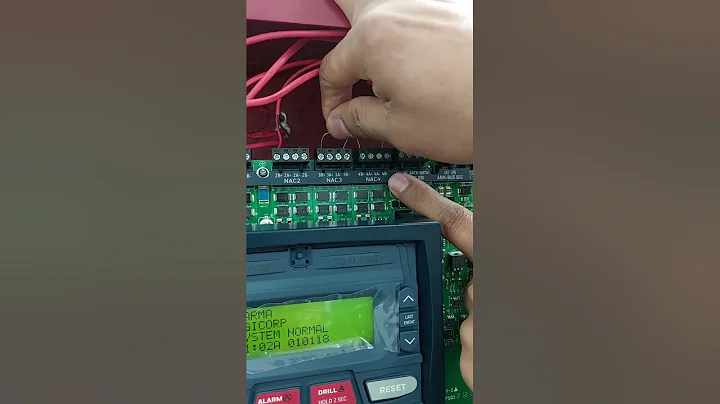 Direccionar y auto programación panel de incendio FIRE LITE