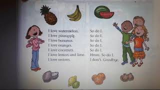 I love watermelon. So do I - song for children