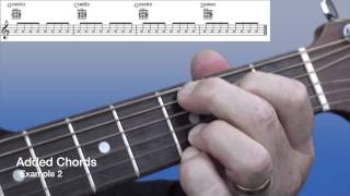 Added Guitar Chords - Lesson 2 - Learn suspended and add2 chords for Guitar
