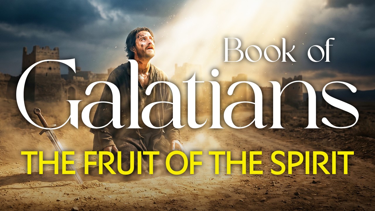 Fall Asleep Listening to Galatians | Holy Bible Audio for Deep Sleep + Rain