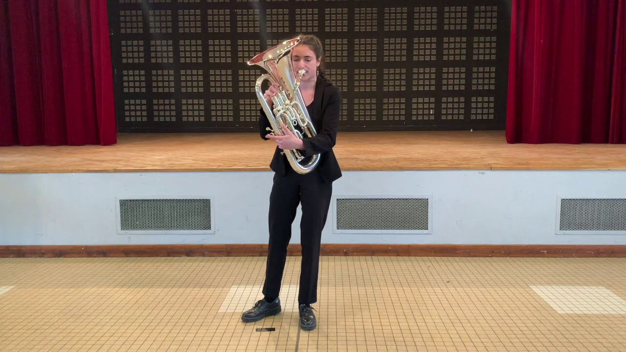 Prelude Cello Suite No.1 Bach Amélie Ratle Euphonium YouTube