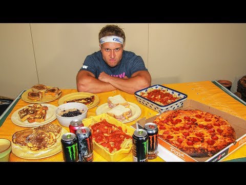 Michael Phelps Diet Challenge (12,000+ Calories) *ORIGINAL VERSION* | Furious Pete