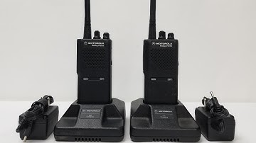 Motorola P1225 Radius vs. Baofeng UV-5R VHF Receive Selectivity Sensitivity Test Part 2