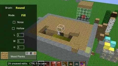 building a house on MCEdit-part 2
