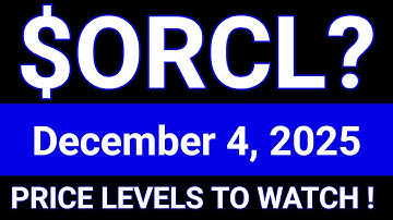 ORCL Stock (Oracle Corporation) ORCL Stock Technical Analysis | December 4, 2025 