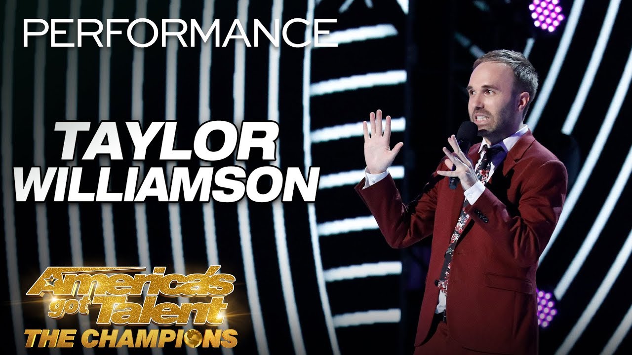 Taylor Williamson: Totally Awkward And Funny Comedian - America's Got Talent: The Champions