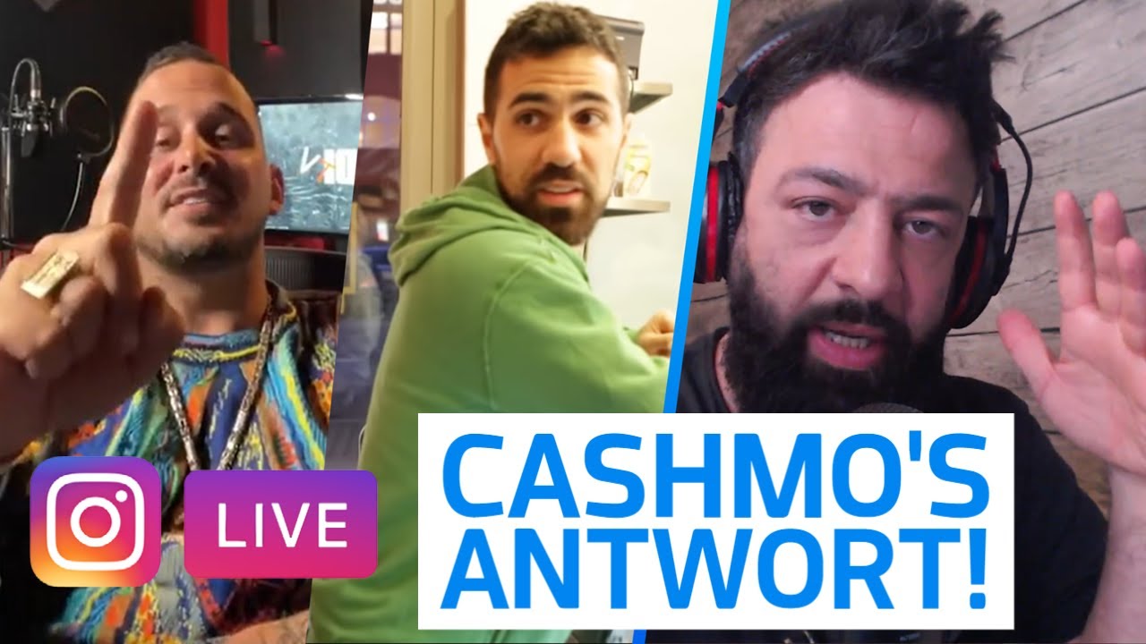 CASHMO antwortet BUSHIDO auf Instagram LIVE! - YouTube