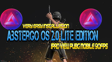Abstergo OS 2.0 Lite Edition (Lightening) Very Easy installation PUBG Mobile 90 FPS Lag Free