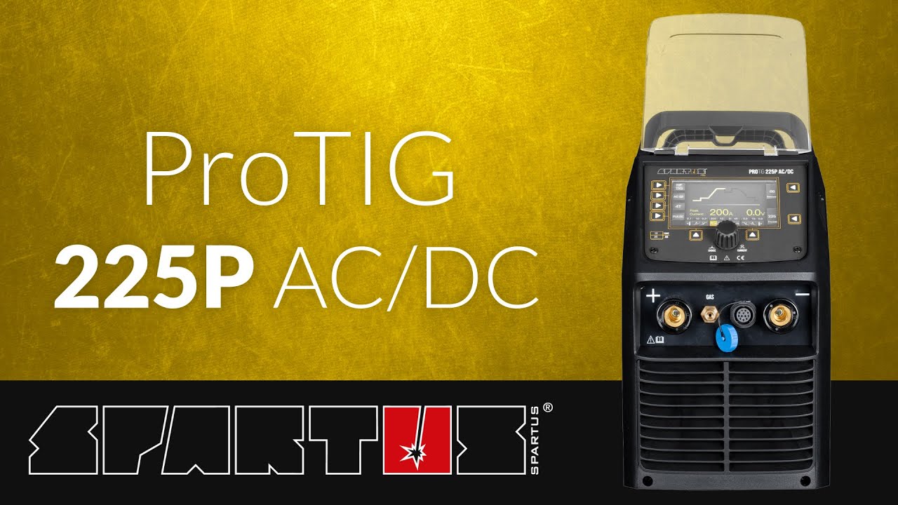 Spawarka Spartus ProTIG 225P AC/DC - zestaw