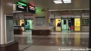 [LAST EASTBOUND TRAIN] SMRT C151 127-128 - Train ride from Raffles Place to City Hall (Eastbound)