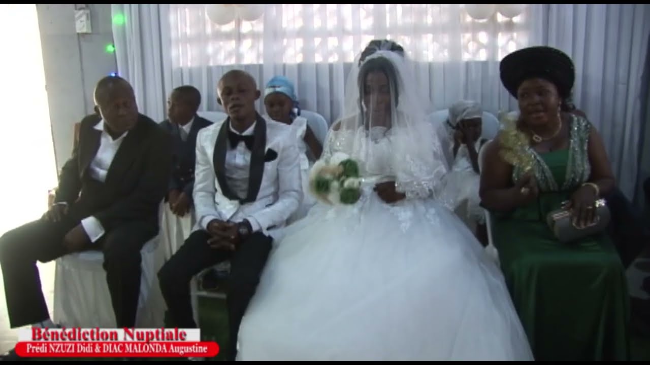PAGE ROSE : BÉNÉDICTION NUPTIALE DU PREDI DYDY NANGA ET MA DIAC AUGUSTINE NKUANGA A LA P/BINZA
