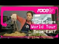 Everything we eat in a day  training camp  racetv  ef educationeasypost