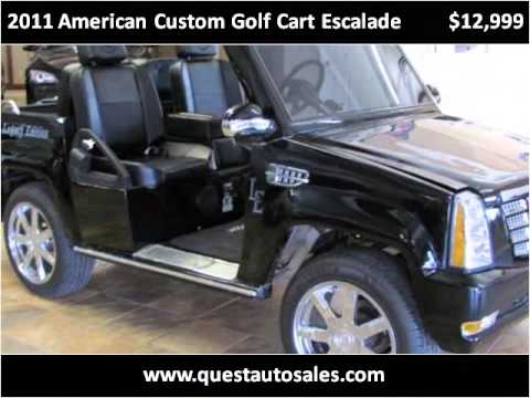 Escalade Golf Cart >> 2011 American Custom Golf Cart Escalade Used Cars Omaha Ne Escalade Golf Cart >> 2011 American Custom Golf Cart Escalade Used Cars Omaha Ne