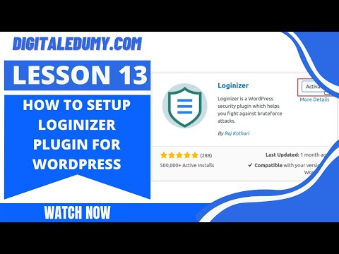 How to Setup Loginizer Plugin for Wordpress | wordpress security plugins¬
