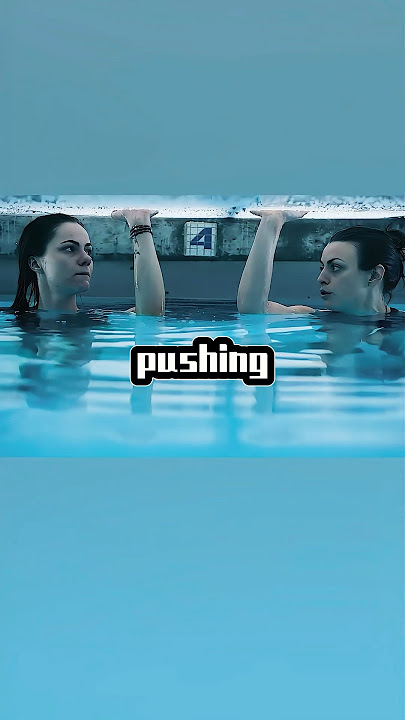 A pair of sisters trapped in the swimming pool. #thriller