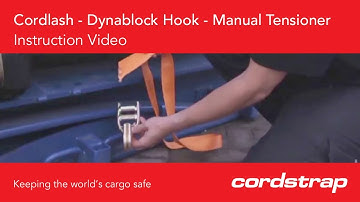 Cordstrap | 9 Cordlash + Dynablock Hook + Manual Tensioner