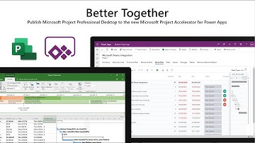 Using Microsoft Project Desktop with the new Project Accelerator for Power Apps and OnePlan.