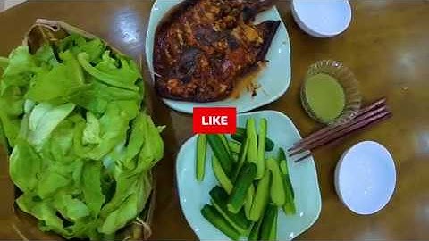 CÁ ĐUỐI NƯỚNG LÒ