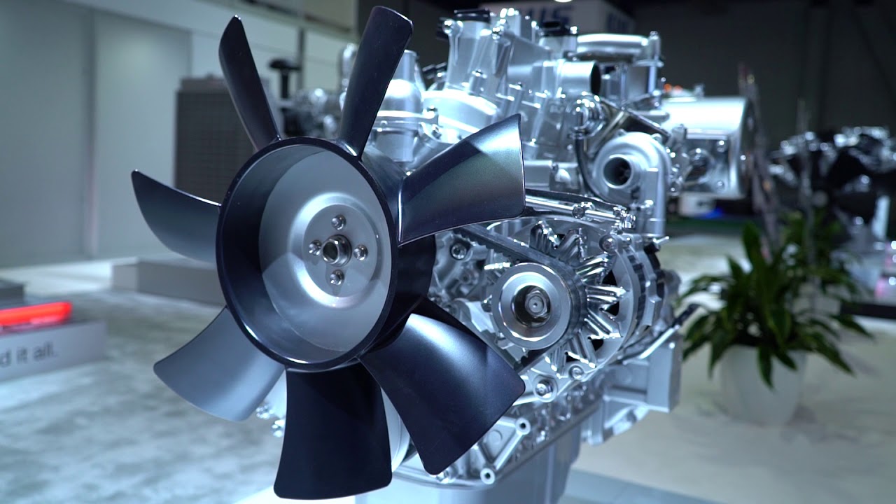Isuzu's Industrial Engine Lineup Displayed At ConExpo - YouTube