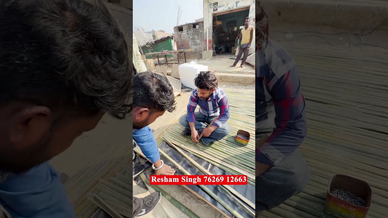 ⁣Bamboo Hut  #home #bamboohouse #bamboohut