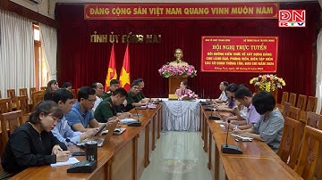 Bồi dưỡng kiến thức về xây dựng Đảng cho lãnh đạo, phóng viên, biên tập viên các cơ quan báo chí