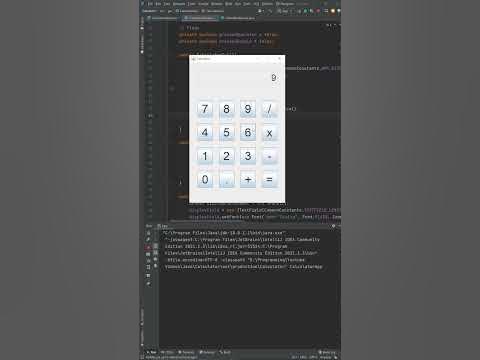 I made my own Calculator App in Java (Swing GUI) - YouTube
