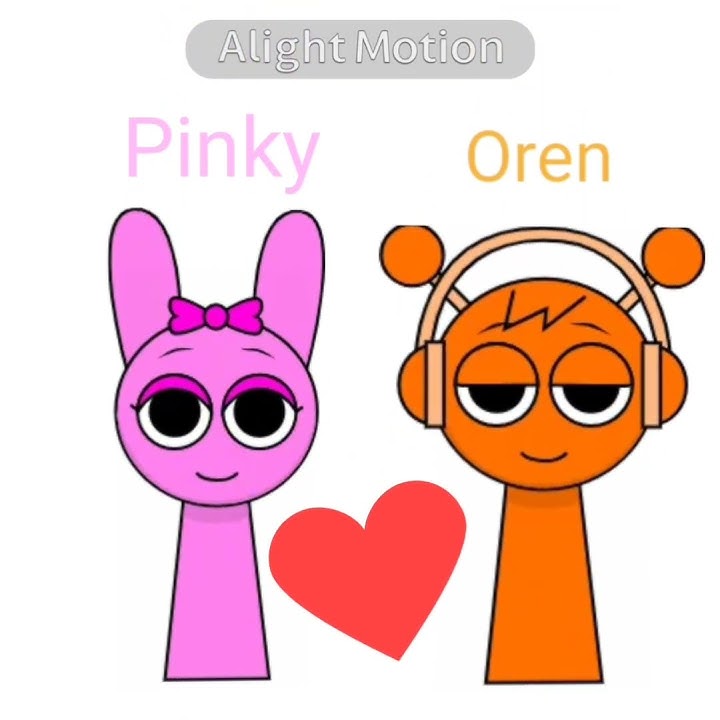 Pinky💖Oren|#sprunki #edit #animation #incredibox #art #Pinky#Oren