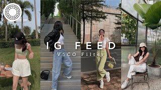 IG Feed VSCO Filter | VSCO photo editing tutorial 2022