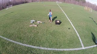 Neo - Techone Yak 55 epp at the park filmed by my Phantom 2 Vision Plus