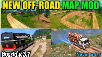 Map Mod Bussid 3.7- NEW OFF-ROAD MAP MOD for bus simulator Indonesia by AS gaming 295