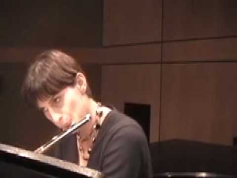Nina Perlove, flute plays Winter Spirits by Kather...