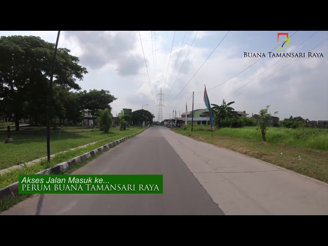 Akses Masuk ke Perumahan Buana Tamansari Raya | Karawang class=