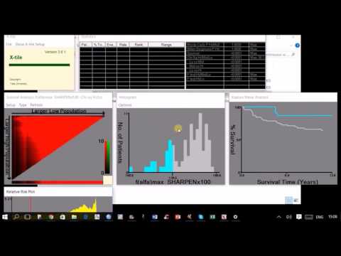 Finding the optimal cutpoint by use of the free X-Tile software