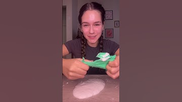 Making slime with dollar tree clay!  #short #shorts #katiee.weiss