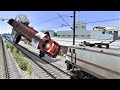 Two Trains on Same track | Dangerous TRAIN ACCIDENT !!!